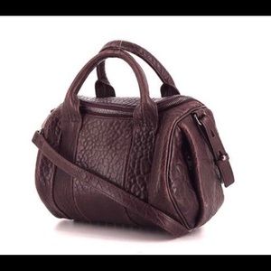 Alexander wang pebbled Rocco leather purse